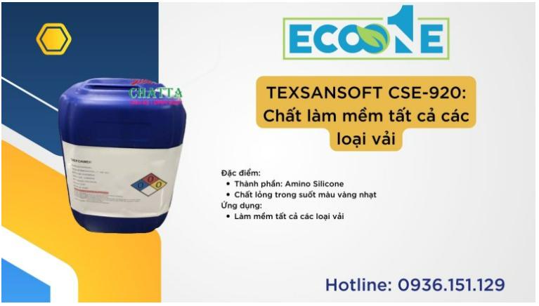 TEXSANSOFT CSE-920 Chất làm mềm tất cả các loại vải